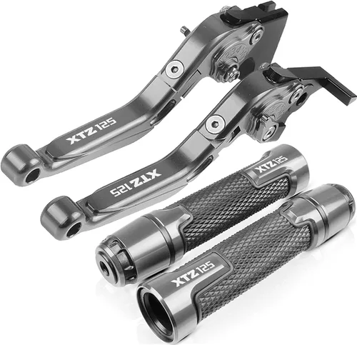 Miniatura 16 de Palancas manillar para Yamaha XTZ125 XTZ 125 2014 2015 2016 2017 2018 motocicleta ajustable plegable freno embrague palancas manillar mano apretones