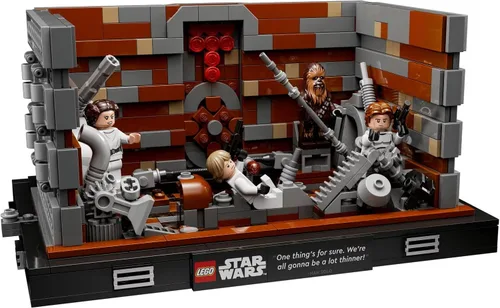 Miniatura 4 de LEGO Star Wars Death Star - Compactador de basura Diorama 75339 Kit de construcción (802 piezas)