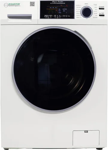 Lavadora secadora todo en uno Equator VENTED-DRY 30% más rápido que el condensado 15lb 110V en blanco
