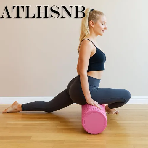 Miniatura 6 de Rodillo de espuma grande de 23.6 ″ - Columna sólida de yoga EPP de alta densidad, diámetro de 5.9 pulgadas para estiramiento de cuerpo completo