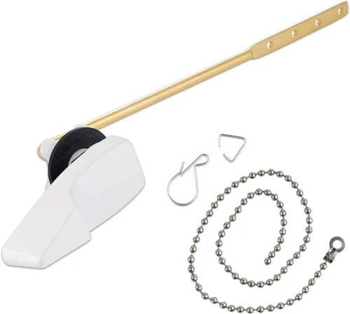 Miniatura 15 de Kit de reemplazo de mango de inodoro de montaje frontal de metal Hygie Rinse compatible con inodoro estándar americano/Mansfield/Gerber/TOTO/Kohler
