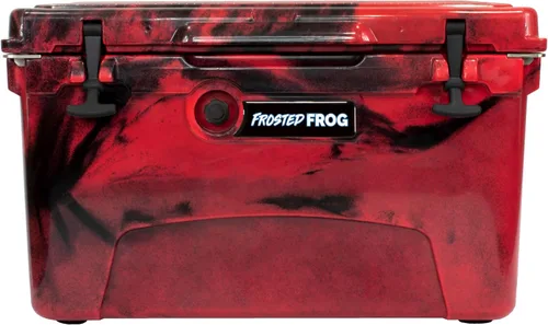 Miniatura 12 de Frosted Frog Baúl de hielo de 45 cuartos de galón de camuflaje resistente de alto rendimiento moldeado por roto aislado de grado comercial Original