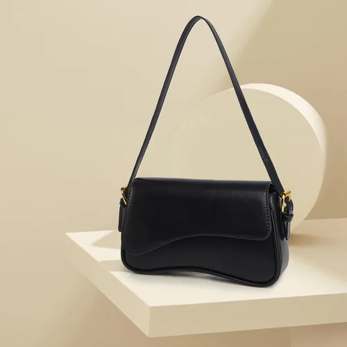 Miniatura 2 de Bolso tote de piel sintética para mujer con 2 correas extraíbles y cierre de cremallera