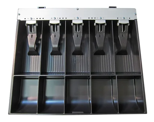 Miniatura 4 de APG Cash Drawer VP101-BL1616 Vasario Series - Cajón manual para efectivo, color negro