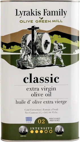 Miniatura 9 de Lyrakis Family Aceite de Oliva 16.9 fl oz – Virgen Extra Griega, Primera Primera Prensado en Frío, Alto Polifenoles, Aceitunas seleccionadas a mano