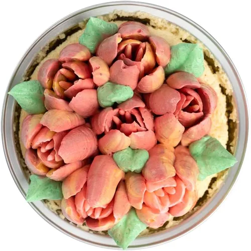 Miniatura 6 de Restaurantware Pastry Tek - Punta de tubería rusa, 1 punta para decoración de pastel de rosas, punta de decoración de acero inoxidable #9 resistente