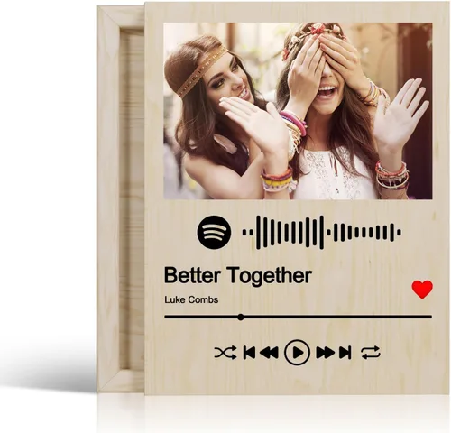 Miniatura 9 de Regalos de cumpleaños de mejor amiga para mujeres, regalos personalizados para mejor amiga hermana, impresiones de madera personalizadas con fotos