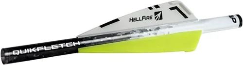 Miniatura 9 de New Archery Products NAP Quikfletch Hellfire Plumas de 2" Sistema de Empennado de Flechas