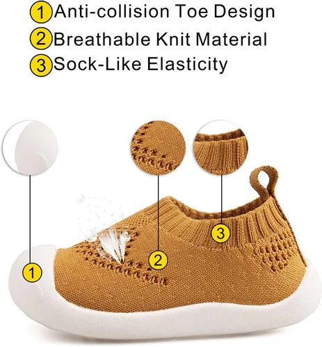 Miniatura 2 de Zapatos para bebés de 1 a 4 años, zapatos para niños pequeños, zapatos para niños y niñas, suela suave, tela de algodón antideslizante, malla