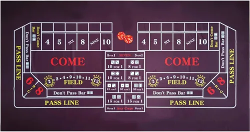 Miniatura 10 de BALIKEN Fieltro de casino de mesa 36 "x72" para dados Casino Tabla Fieltro Mat