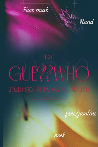 ITZY [GUESS WHO] Album [ DAY & NIGHT ] VER. CD+1p FOLDED POSTER+72p Photo Book+2 Photo Card+ Mini Folding Poster(On pack) +Sticker Pack+News Paper