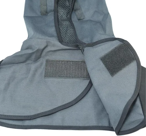 Miniatura 2 de RIVERWELD Capucha de soldadura Tela ignífuga Color gris para soldadores Match Soldadura Casco de soldadura Equipo de seguridad de trabajo Protección