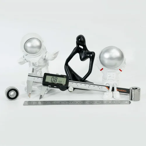 Miniatura 8 de HARDELL - Calibre digital de 6 pulgadas, pinzas recargables con ajuste de reinicio de una tecla, conversión de pulgadas/mm/fracción, pantalla LCD