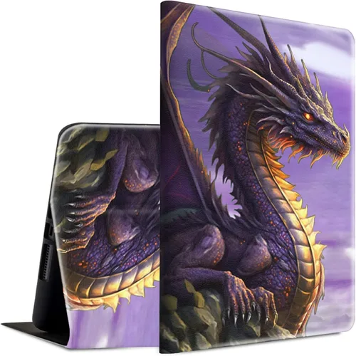 Miniatura 26 de Funda para Samsung Galaxy Tab S6 Lite de 10.4 pulgadas, versión 2022/2020, ligera, funda inteligente de piel sintética con soporte ajustable
