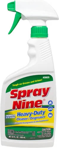 Miniatura 9 de Spray Nine 26832-12PK Limpiador de alto rendimiento, desengrasante y desinfectante para cocinas, baños, equipos de jardín, automoción e industrial