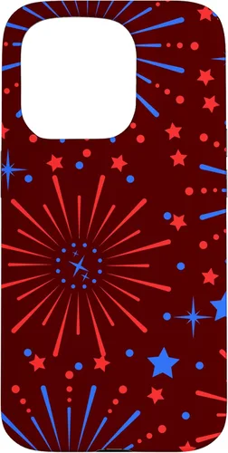 Miniatura 13 de Funda patriótica para iPhone 13 4 de julio con la bandera de Estados Unidos y la independencia de Estados Unidos