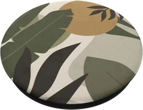 Miniatura 2 de Botánico Bohemio Floral Boho Flor Estética Hojas PopSockets PopSockets intercambiables PopGrip