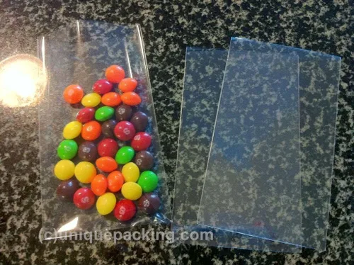 Miniatura 2 de UNIQUEPACKING 100 bolsas de celofán de celofán plano transparente de extremo abierto, de 4 x 6 pulgadas (O), buenas para panadería, fiestas