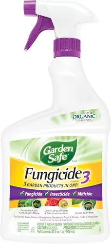 Garden Safe Fungicida 3 32 Oz. Fungicida en aerosol de gatillo listo para usar - 1 cada uno