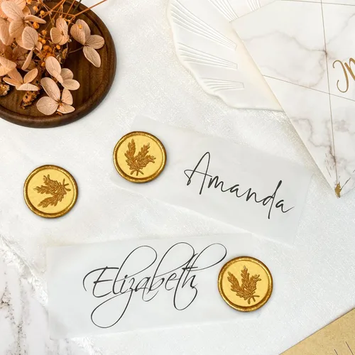 Miniatura 4 de 25 calcomanías para sellos de cera, hechas a mano, autoadhesivas, para invitaciones de bodas, sobres, envoltura de regalo, Navidad
