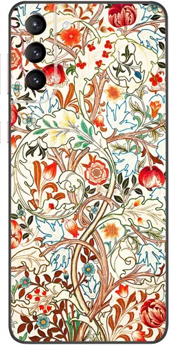 Miniatura 46 de Berkin Arts Funda compatible con Samsung Galaxy S22 Ultra, funda de silicona Art Nouveau Floral Flower (Clematis by Alphonse Mucha)