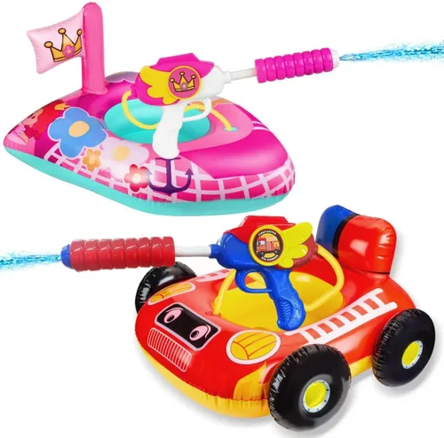 Miniatura 7 de 10Leccion Flotadores de piscina para niños pequeños de 3 a 8 años, divertidos juguetes acuáticos de verano