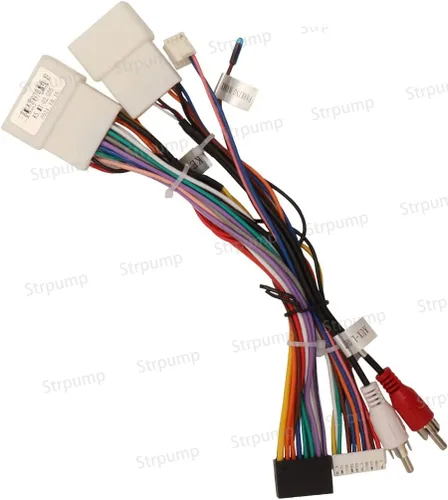 Miniatura 5 de Arnés de cableado de alimentación para radio estéreo de coche de 16 pines, retrocompatible, para Mitsubishi Lancer EX, Pajero, Outlander 2006~13