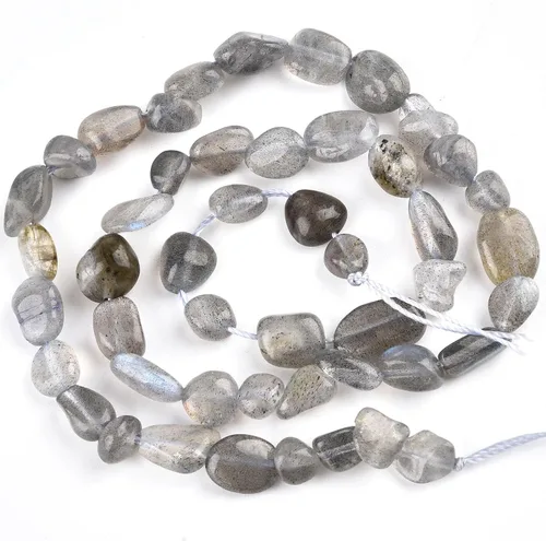 Miniatura 9 de HAAMIIQII - Cuentas sueltas de cristal de amatista púrpura natural de 5-8 mm, pequeñas, irregulares, en forma libre, pulidas, para hacer joyas, 38