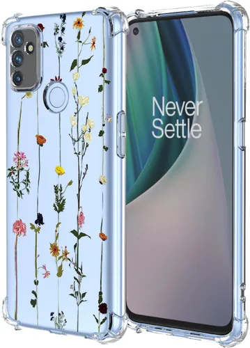 Miniatura 23 de Funda para OnePlus Nord CE 2 Lite 5G Clear Flower Phone Case Soft TPU a prueba de golpes, antiarañazos, funda protectora para 1+Nord CE2 Lite 5G