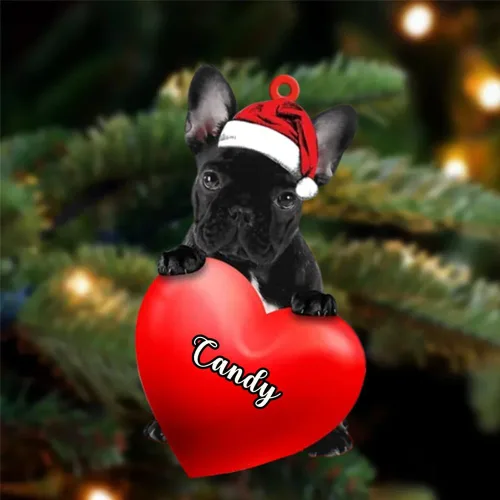 Miniatura 148 de Adornos de Navidad personalizados para perros, nombre personalizado, adorno de Malamute de Alaska, adornos acrílicos, regalos de Navidad, amantes