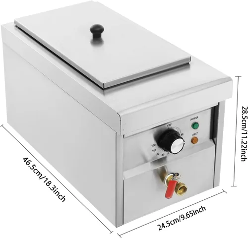 Miniatura 7 de Máquina de cocina de fideos de 2 agujeros, cocina de pasta comercial, fabricantes de pasta, horno de fideos de 2KW, herramienta de cocina de cocina