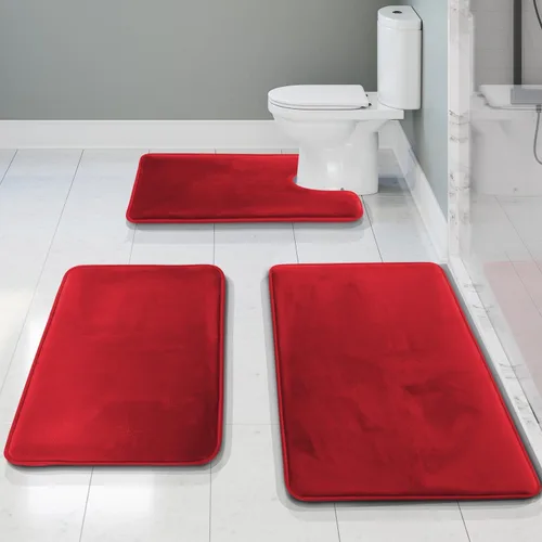 Miniatura 112 de Clara Clark tapete para baño, regadera o tina, de gomaespuma, negro, antiderrapante Azul claro