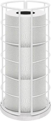 Miniatura 12 de NearMoon Soporte organizador de papel higiénico, almacenamiento de 3 rollos de papel higiénico, accesorio de baño de metal, soporte de rollo Dorado