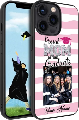 Miniatura 18 de Fundas de teléfono personalizadas para papá y niños, huellas compatibles con iPhone 15, 14, 13, 12, 11 Pro Max, Samsung Galaxy S23 S22 S21 S20