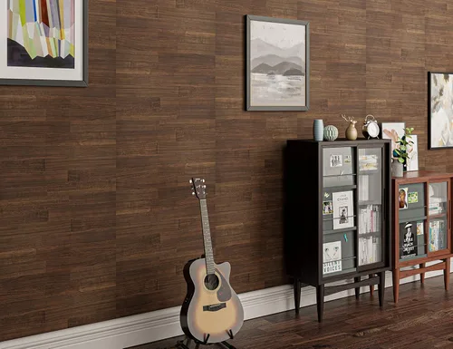 Miniatura 5 de SINGULARWOOD: tablones de pared, paneles de madera auténtica rústica para decoración de pared interior, bricolaje, fácil instalación de pegar