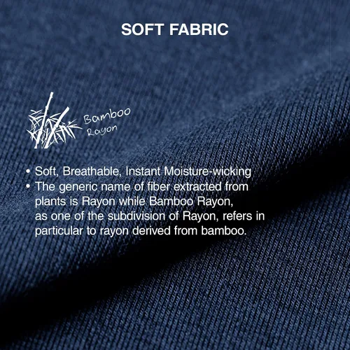 Miniatura 7 de Separatec Ropa interior para hombre, ropa interior cómoda y suave de rayón de bambú con doble bolsa para hombres, paquete de 3 o 6