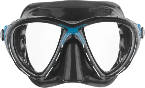 Miniatura 11 de Cressi Máscaras de buceo con lentes de lágrima inclinadas para una mayor visibilidad hacia abajo, evolución del aire y los ojos: fabricadas