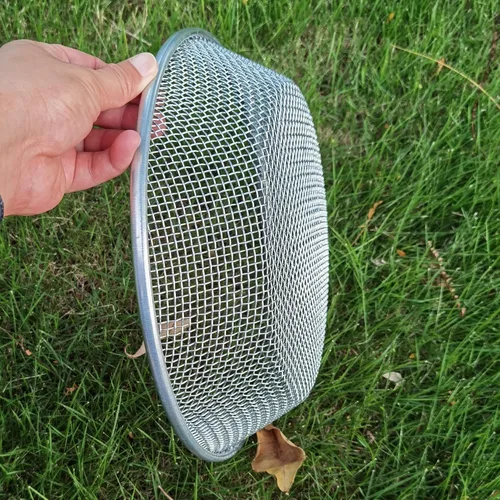 Miniatura 5 de 2 PIEZAS YUEBM Tamiz de Arena y Tierra para Compost de Jardinería Perfecto para Cubeta de 5 Galones, Malla de 1/4 Pulgada, Malla de 1/8 Pulgada