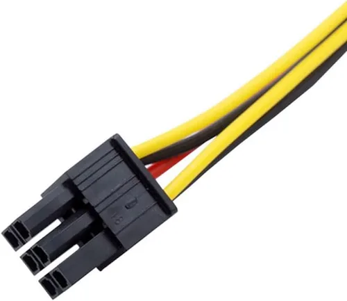 Miniatura 4 de Paquete de 2 cables de alimentación de 4 pines MOLEX a 6 pines para tarjeta de video GPU, 8.6’’ 22cm