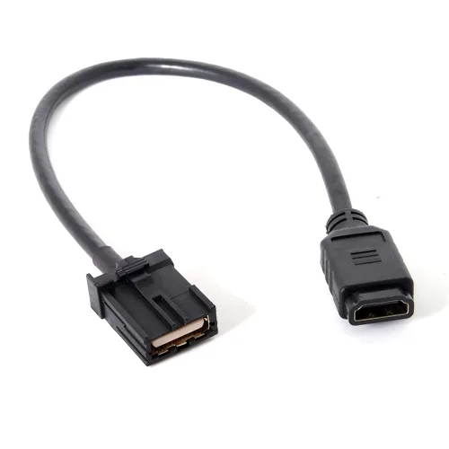 Miniatura 8 de chenyang HDMI 1.4 tipo A a tipo E cable de audio de vídeo 4K para conector de grado de sistema de conexión automotriz 0.5M