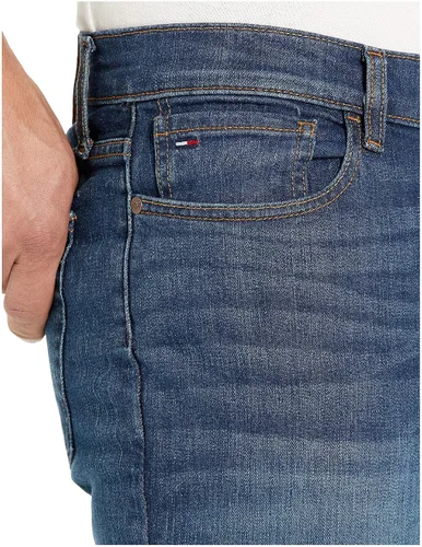 Miniatura 3 de Tommy Hilfiger Men's Straight Fit Stretch Jeans