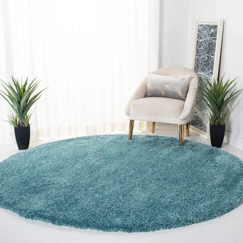 Miniatura 167 de SAFAVIEH Accent Rug 2'x3' - Milan Shag Collection - Modern Design, Dark Beige, Ultra Plush Thick Pile, Ideal for Bedroom, Nursery, Living Room
