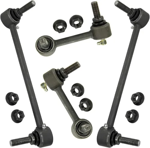 Miniatura 51 de Detroit Axle - 4 barras estabilizadoras AWD para Chrysler 300 2005-2019 Dodge Charger 2005-2008 2005-2008 Magnum Stabilizer Enlaces de extremo