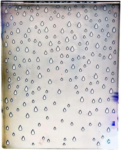 Carpetas de grabación en relieve de plástico de fondo de gota de lluvia para hacer tarjetas Scrapbooking y otras manualidades de papel 3010916
