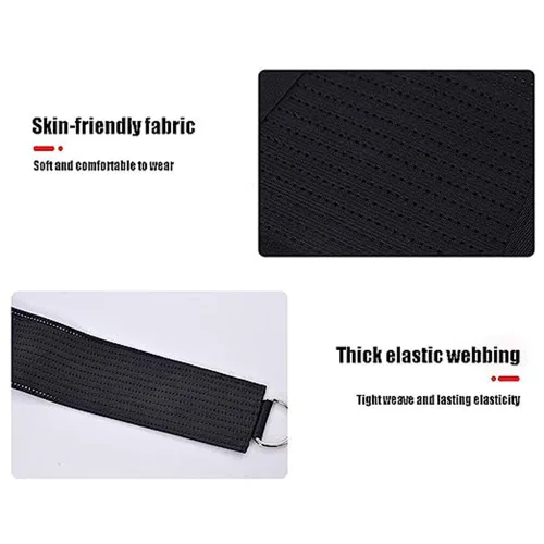 Miniatura 3 de Cinturón de apoyo lumbar autocalentable para aliviar el dolor de espalda baja, ajustable, transpirable, soporte de malla para hombres y mujeres