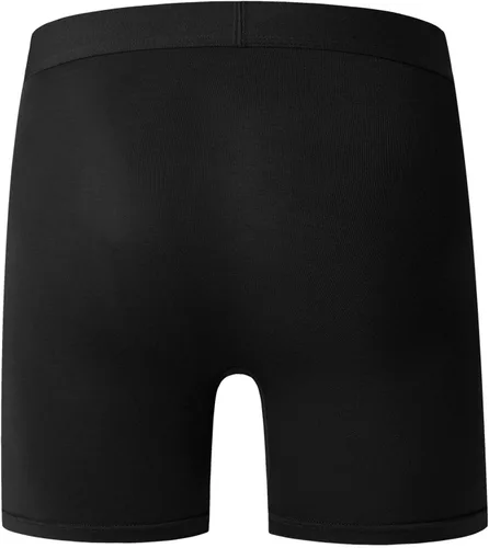 Miniatura 3 de YOULEHE - Paquete de bóxers de rayón para hombre, elásticos, de tela suave de bambú