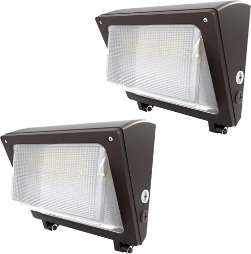 Miniatura 9 de JTT Paquete de 6 luces LED de pared de 75 W/60 W/45 W, del anochecer al amanecer con fotocélula, 6000/5000/4000 K luz diurna IP65 iluminación
