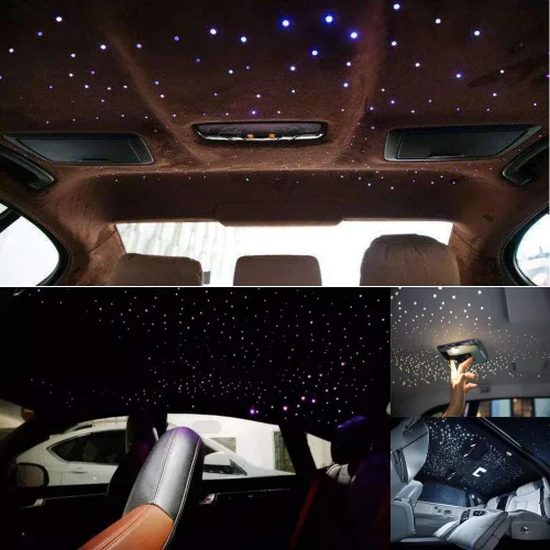 Miniatura 8 de AKEPO Kit de luces de fibra óptica de 10W Twinkle+ Control por APP + Efecto de Música para Luz de Techo de Cielo Estrellado Uso en Coche y Hogar