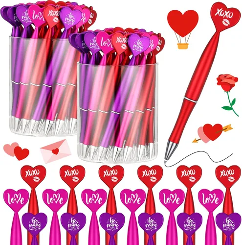 Miniatura 8 de Cholemy 150 bolígrafos de Navidad con estrella, bolígrafos navideños a granel, regalos de 0.039 in, bolígrafos de tinta negra para adultos, fiesta