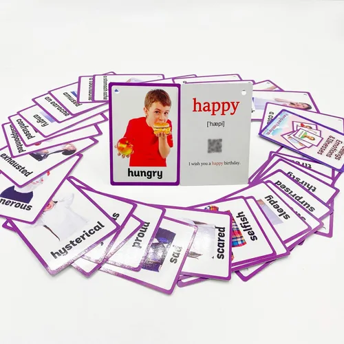 Miniatura 8 de 26 categorías 767 PCS Niños Montessori Inglés Aprendizaje Tarjetas Flash Tarjeta de Bolsillo Juguetes para Niños Pre-Kindergarten Educación